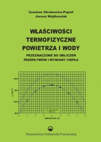 Właściwości termofizyczne powietrza i wody przeznaczone do obliczeń przepływów i wymiany ciepła